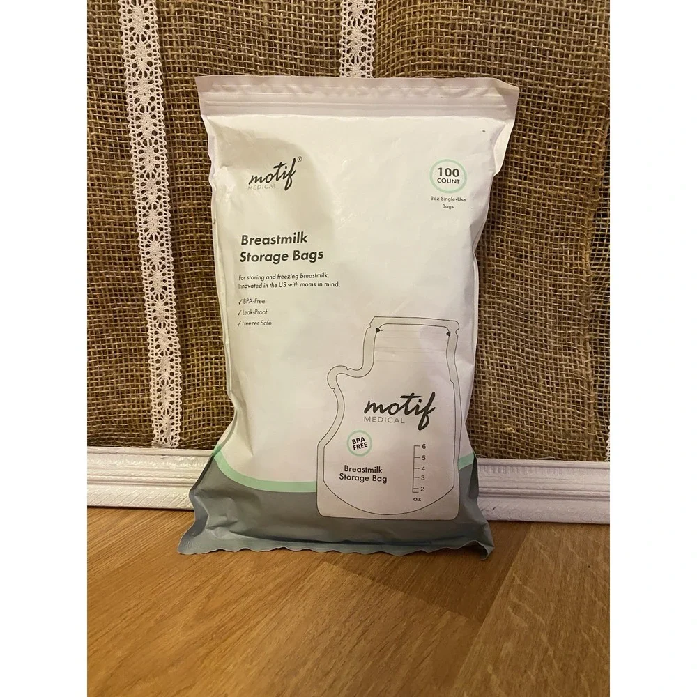 Brand New Never Opened 100 Count Motif Breast Milk Storage Bags - Picture 10 of 11